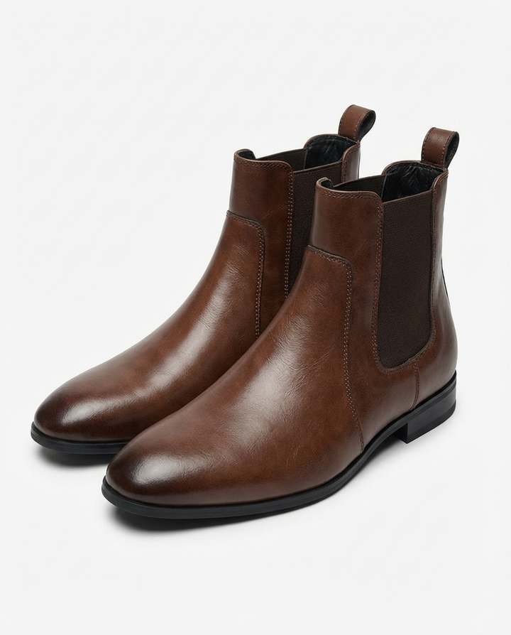 Men's Full-Grain Chelsea Boots – Everyday Comfort