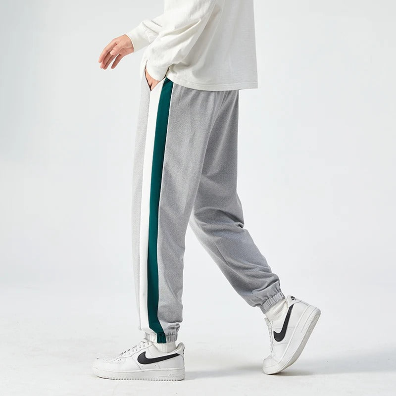 Men's Stripe Joggers for Relaxed Everyday Style