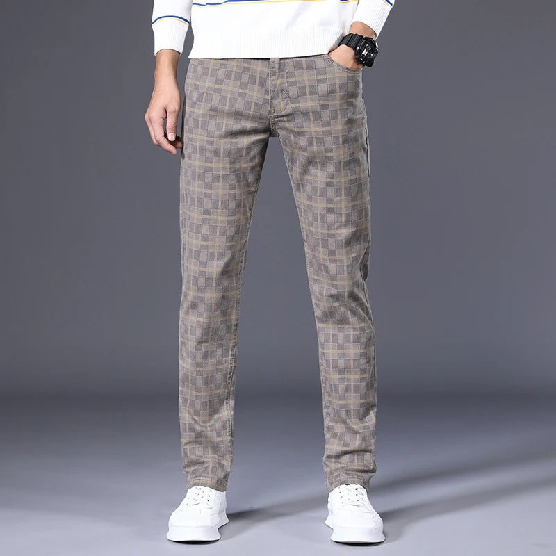 Men's Plaid Trousers for Smart Casual Style