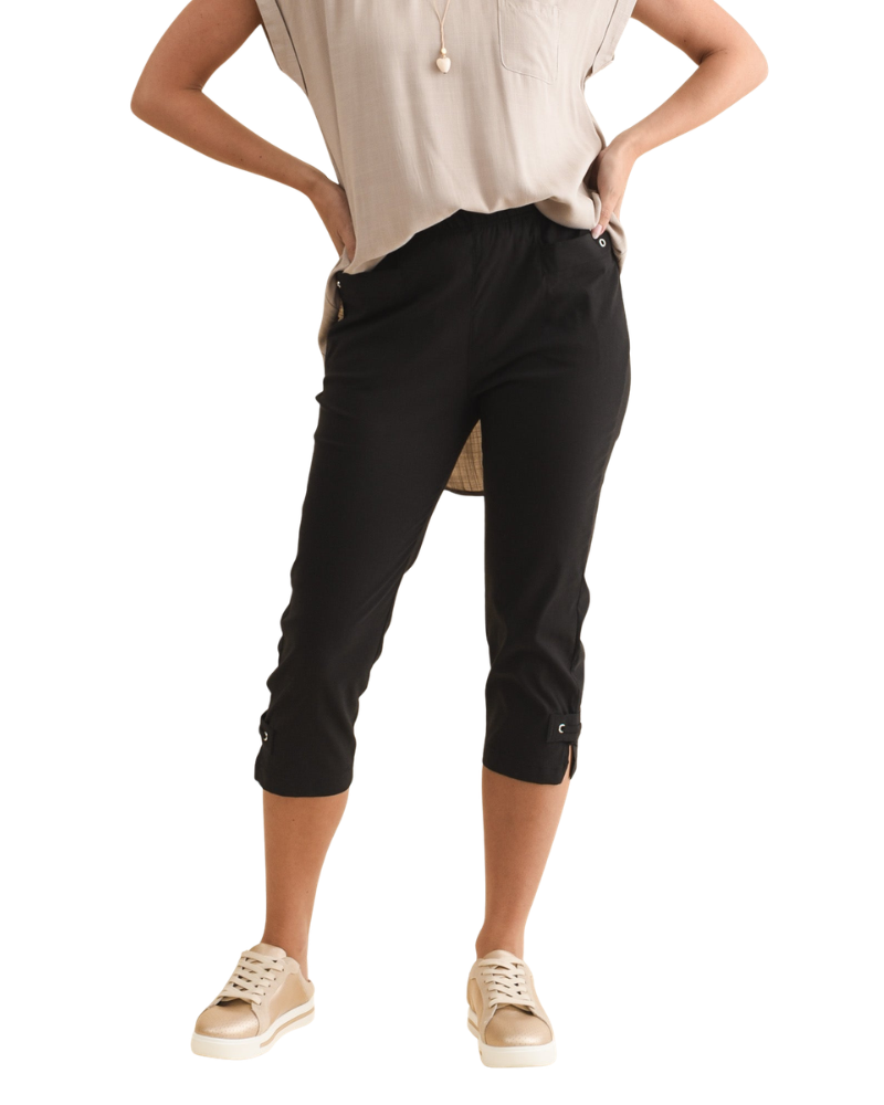 Women’s Black Capri Pants