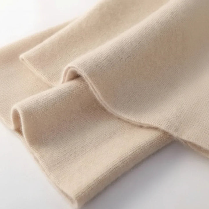 Winter Knit Lounge Pants Women Drawstring Waist Relaxed Trousers