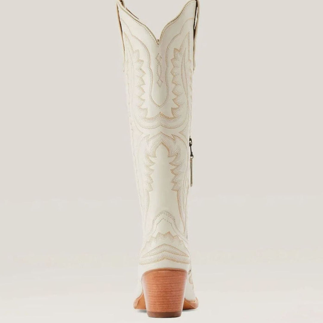 Women's Embroidered Knee-High Western Cowboy Boots