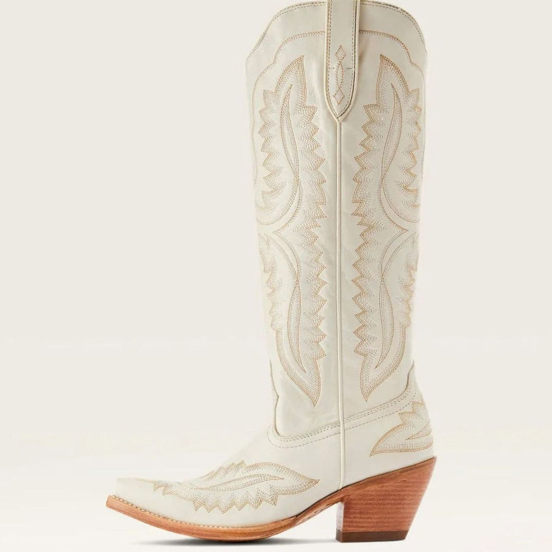 Women's Embroidered Knee-High Western Cowboy Boots