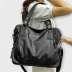 Emma | Women's Large Capacity Vegan Leather Shoulder Bag