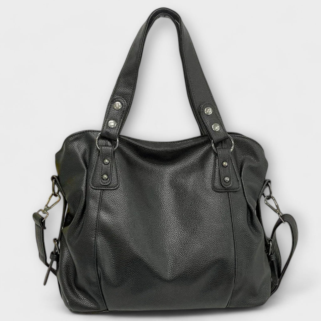 Emma | Women's Large Capacity Vegan Leather Shoulder Bag