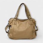 Emma | Women's Large Capacity Vegan Leather Shoulder Bag