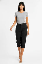 Yara | Cargo Capri Pants