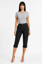 Yara | Cargo Capri Pants
