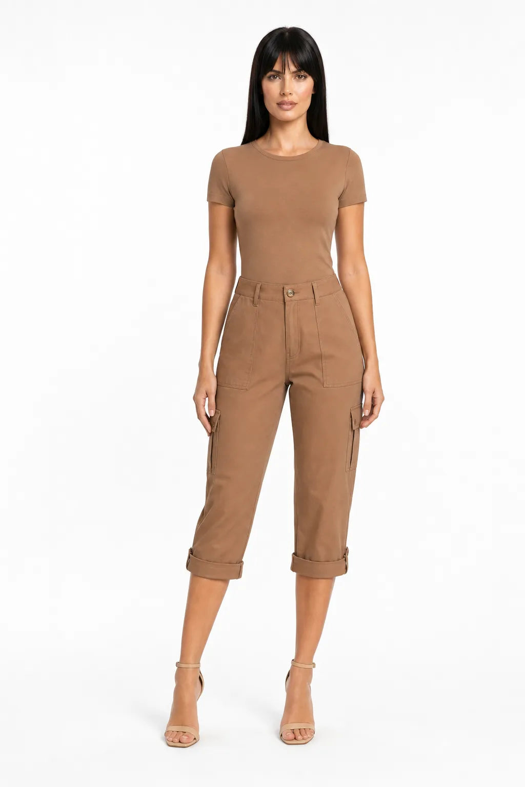 Yara | Cargo Capri Pants