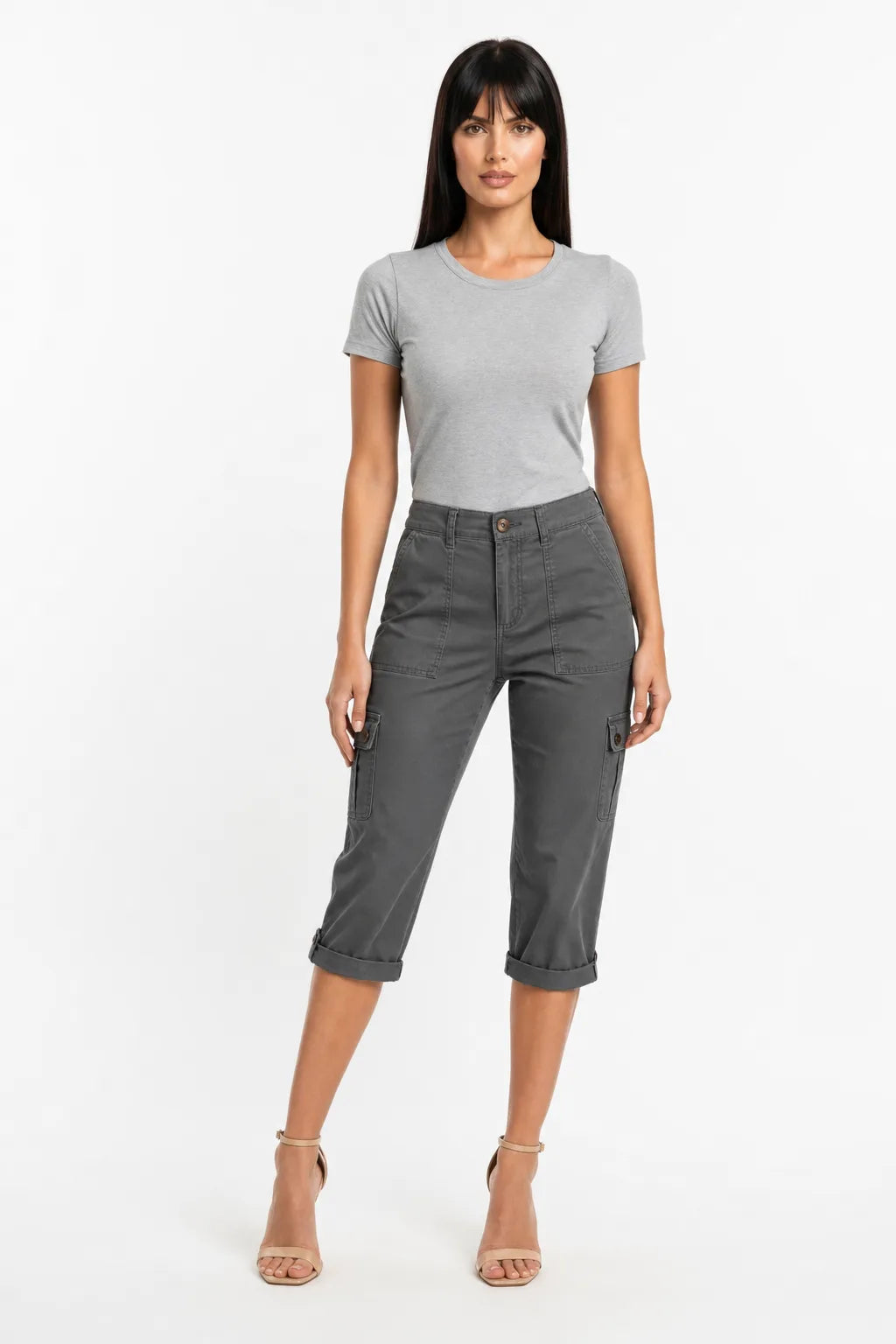 Yara | Cargo Capri Pants
