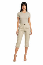 Yara | Cargo Capri Pants