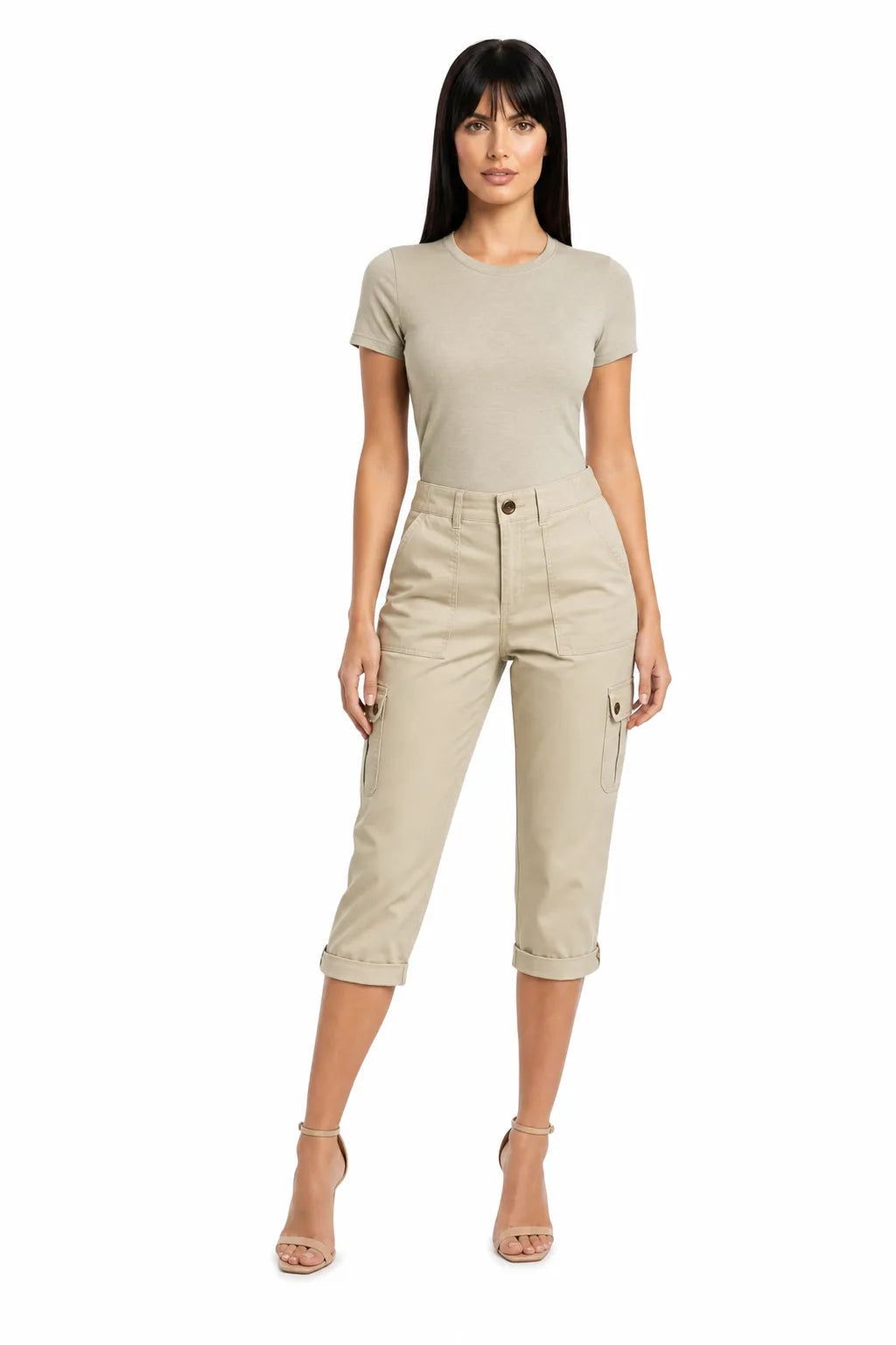 Yara | Cargo Capri Pants