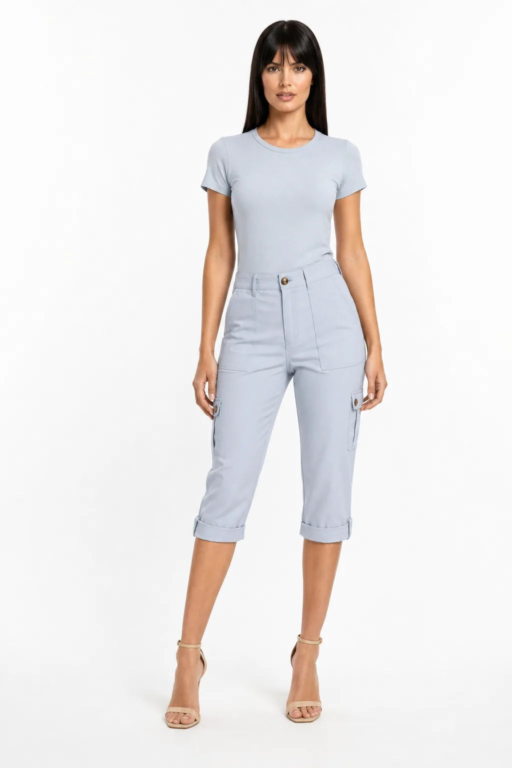 Yara | Cargo Capri Pants