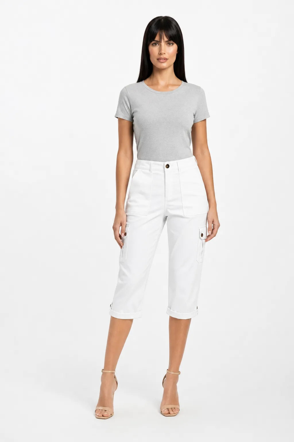 Yara | Cargo Capri Pants