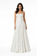 Yuna │ Lace Open Back Gown