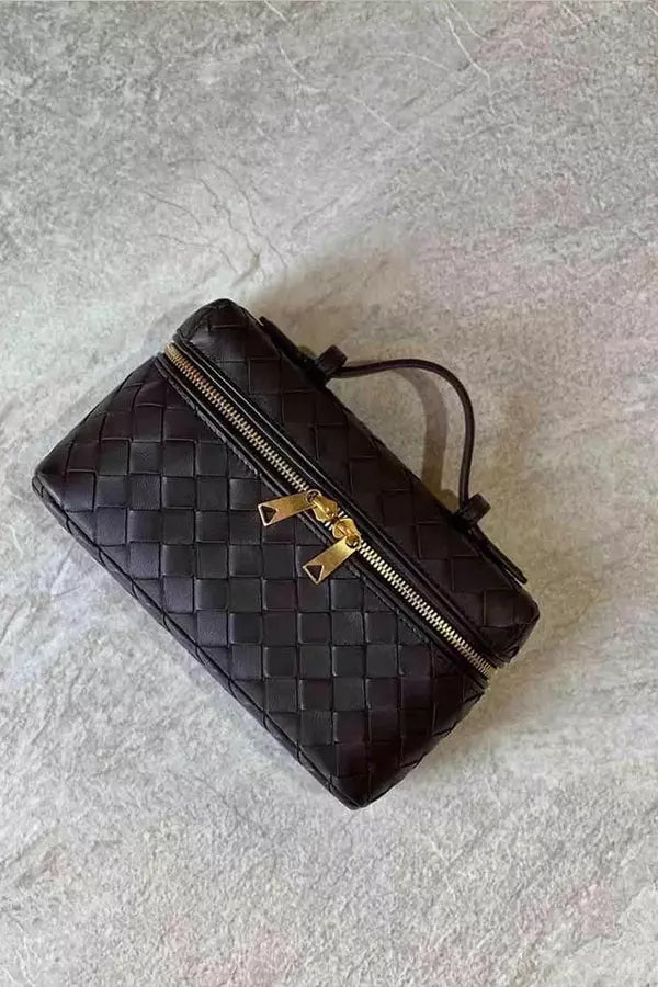 Lyssa Hobo Bag - PU Leather Woven Everyday Carry