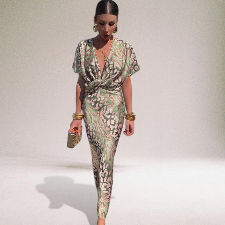 Eleanora | Weading Guest Long Sleeve Maxi Dress