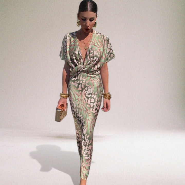 Eleanora | Weading Guest Long Sleeve Maxi Dress