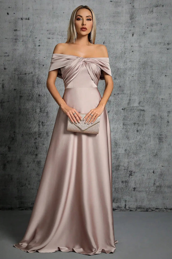 Isador | Off Shoulder, Maxi Dress