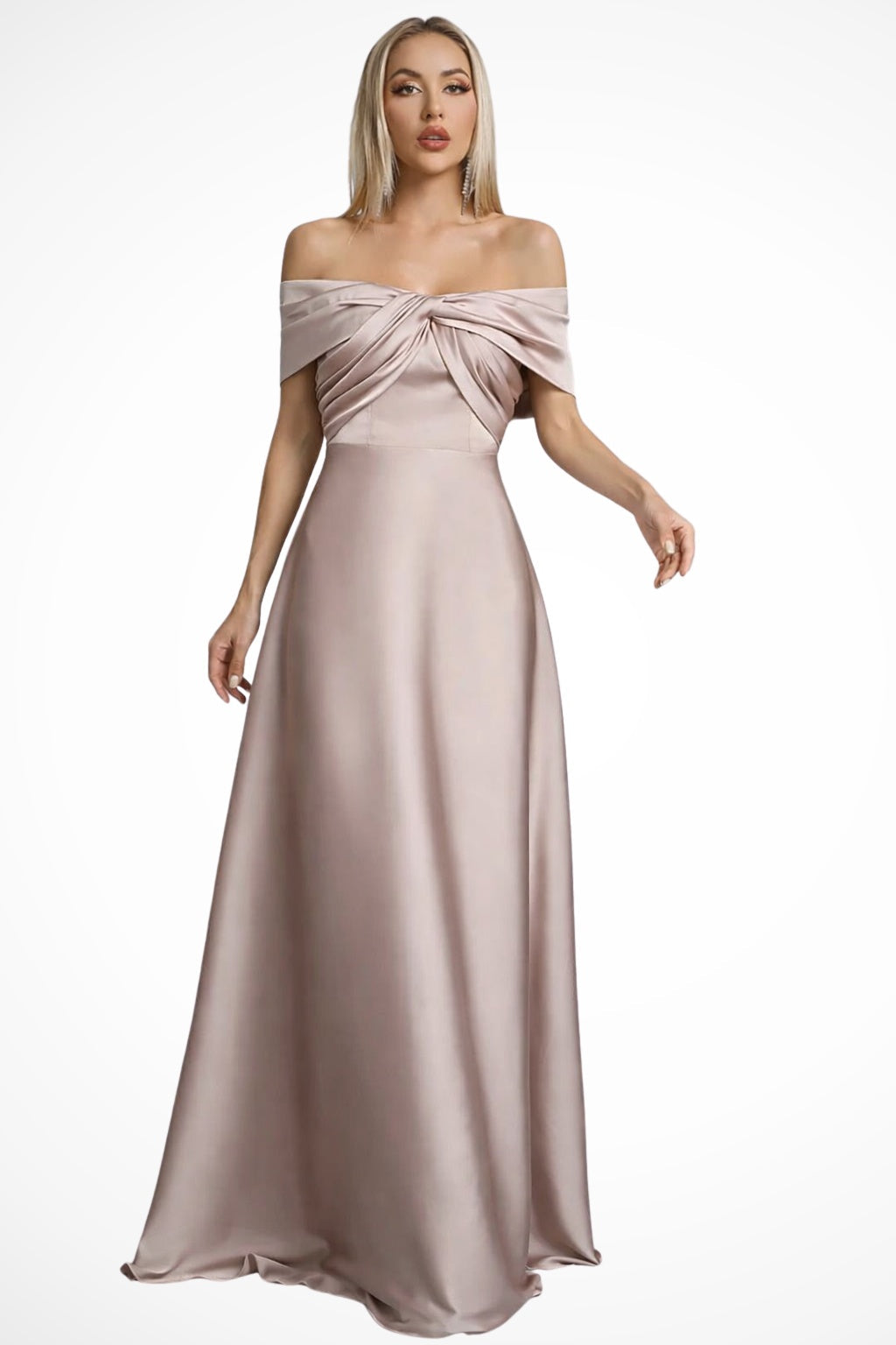 Isador | Off Shoulder, Maxi Dress