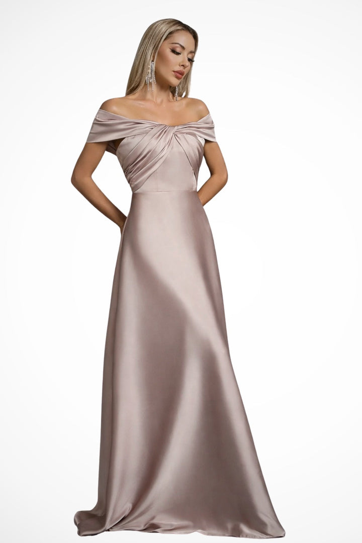 Isador | Off Shoulder, Maxi Dress