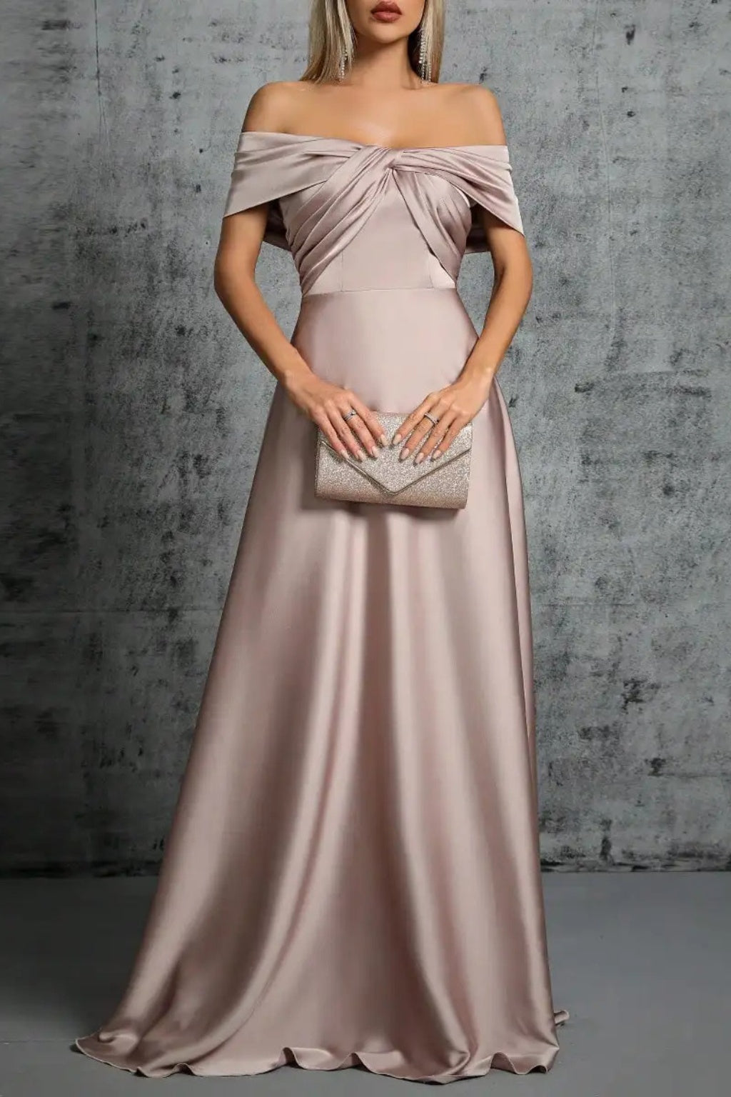 Isador | Off Shoulder, Maxi Dress