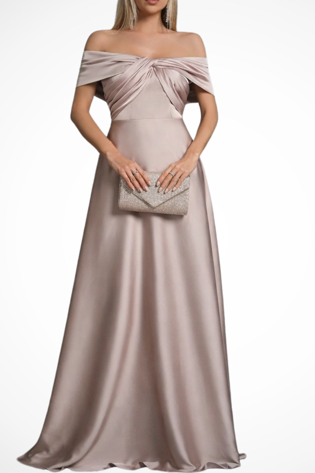 Isador | Off Shoulder, Maxi Dress