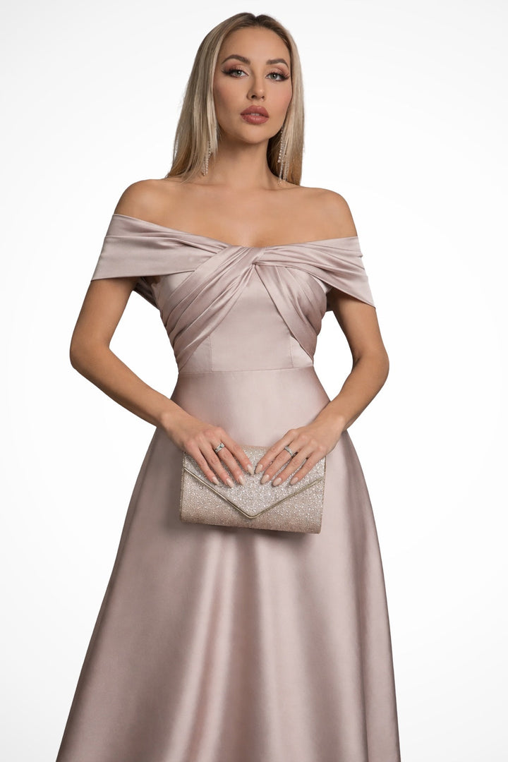 Isador | Off Shoulder, Maxi Dress