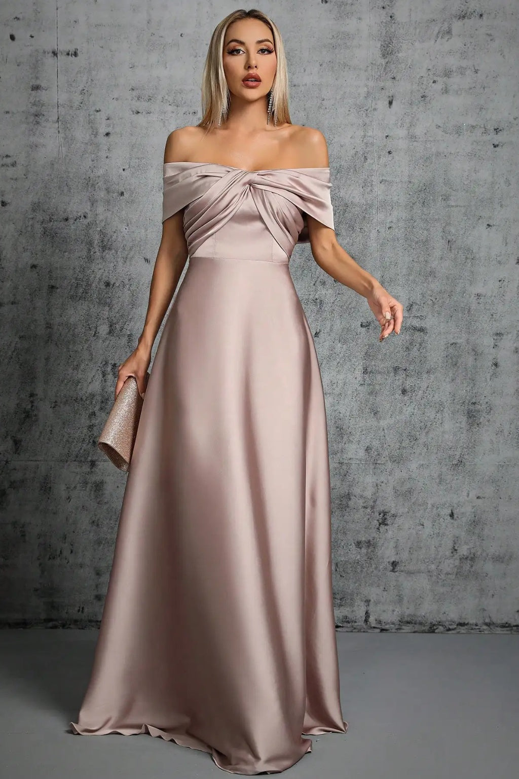 Isador | Off Shoulder, Maxi Dress