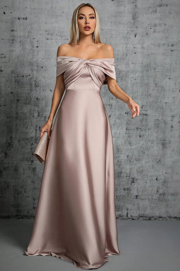 Isador | Off Shoulder, Maxi Dress