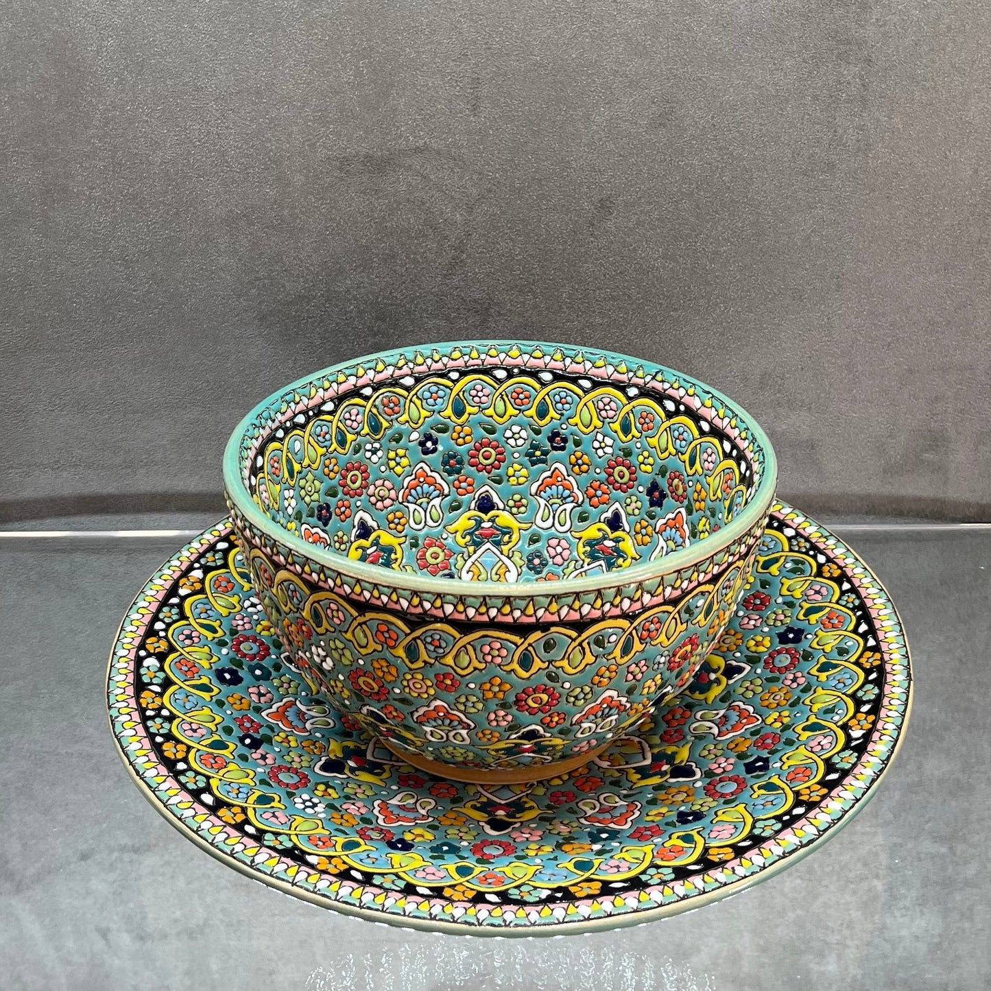 Minakari Colorful Bowl/Plate